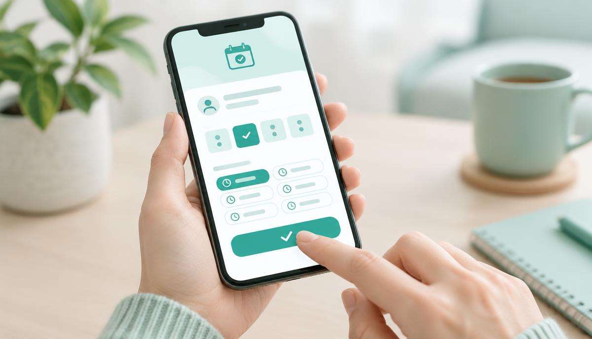 كيف تحجز موعداً في عيادتي® بثلاث خطوات